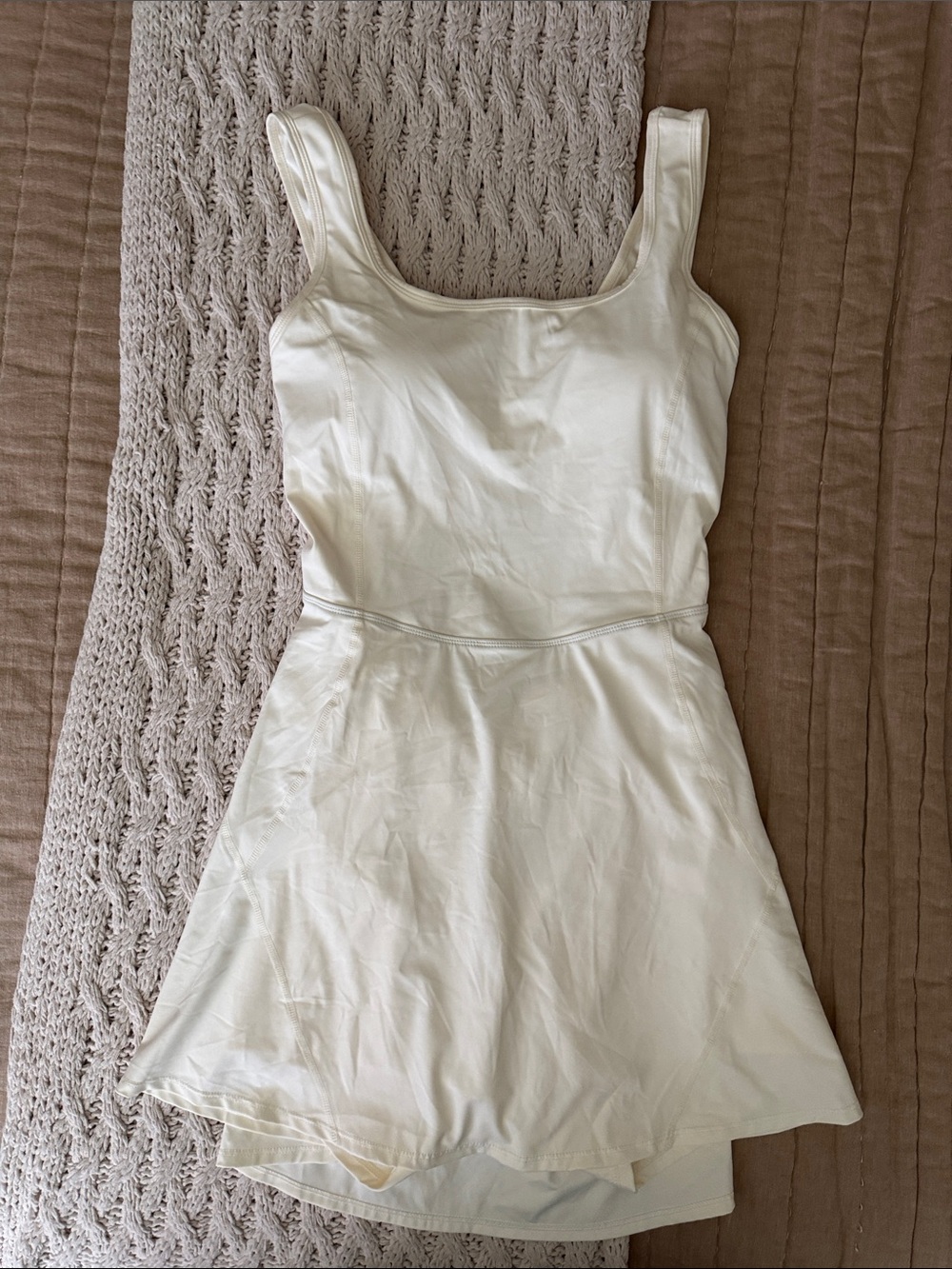 NWOT HALARA Off-White Athletic Dress